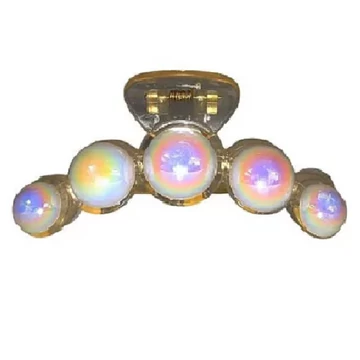 Lora karmos csat gyöngyház színű 10cm 811071