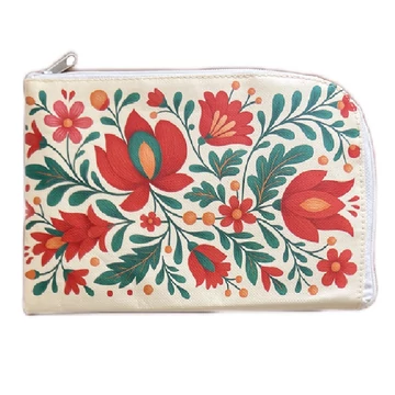 Kozmetikai táska hímzett neszeszer 23x15,5x11cm