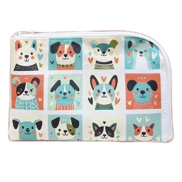 Kozmetikai táska kutyusos neszeszer 23x15,5x11cm