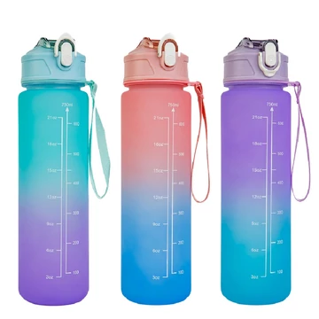 Opálos műanyag kulacs 750ml 57220