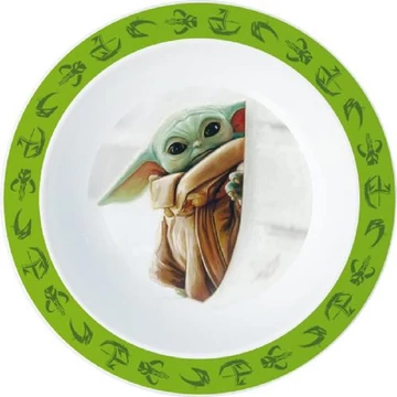 Yoda műanyag mély tányér QP2005