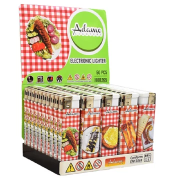 Elektromos öngyújtó magyaros kaják 50db 188265