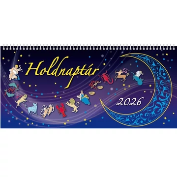 Asztali holdnaptár 29,7x13,8cm SG 2026