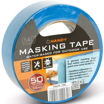 Handy vízbázisú kültéri festőszalag kék színben 50mx36mm 11060