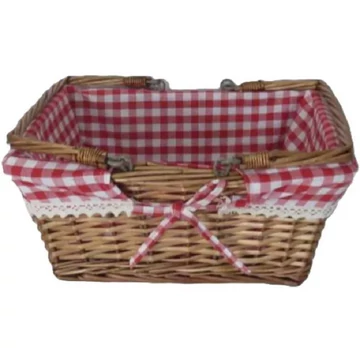 Kézi kosár natúr színben 35x27x15cm 68-96/nk