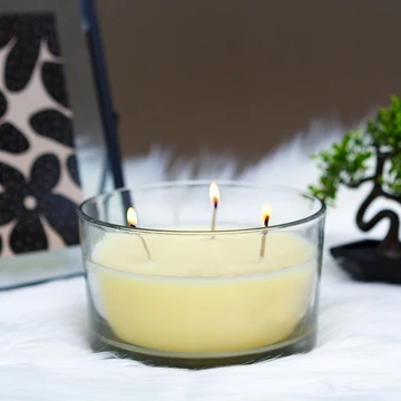 Illatgyertya "vanília" 350g 58809C