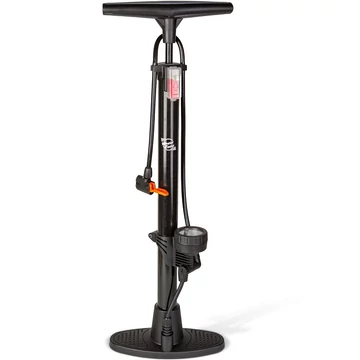 Wheelzone fekete kerékpárpumpa 38x500mm 51065B