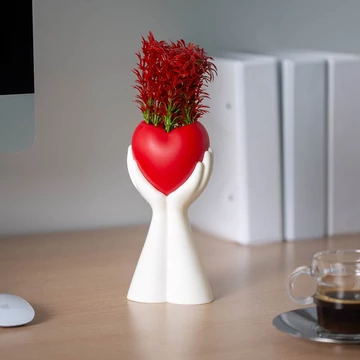 Anyák napi műnövényes dekoráció 10x35cm 11854