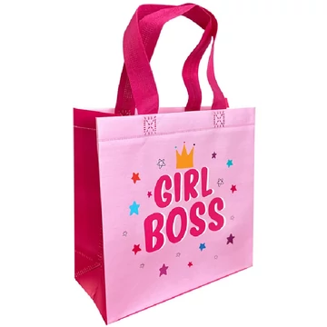 Bevásárlótáska kicsi Girl boss 26x26x12cm