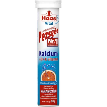 Haas kalcium pezsgőtabletta 