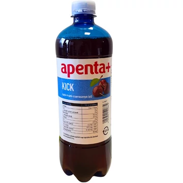 Apenta kick tutti frutti cseresznye ízű enyhén szénsavas üdítőital 0,75L - csak egyedi szállítással vagy személyes átvétellel