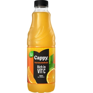 Cappy vitac narancsnektár 100% 1L - csak egyedi szállítással vagy személyes átvétellel