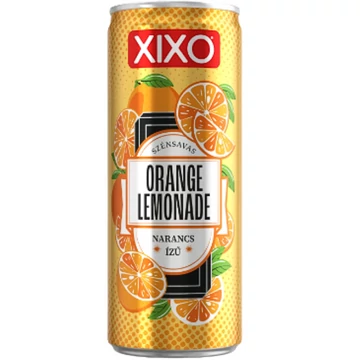 Xixo orange limonádé narancs 0,25L - csak egyedi szállítással vagy személyes átvétellel