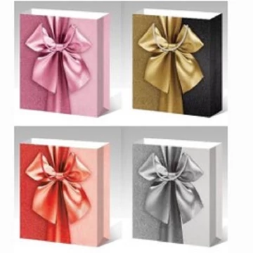 Masnis papírtasak többféle színben 18x23x8cm 32223