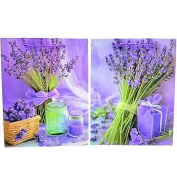 Levendulás ajándéktasak többféle változatban 26x32x12cm 70872