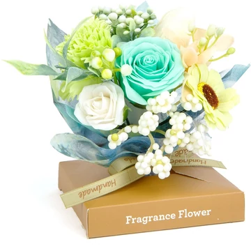 Anyáknapi rózsadekoráció 11x11x14cm többféle változatban 