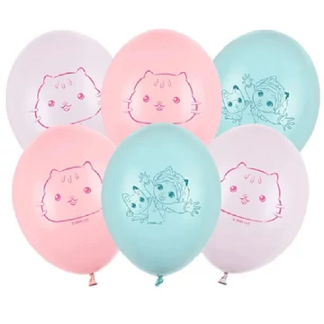 Gabby dollhouse party lufi 27cm 6db-os kiszerelében