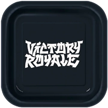 Fortnite party papírtányér 23cm 8db-os kiszerelésben