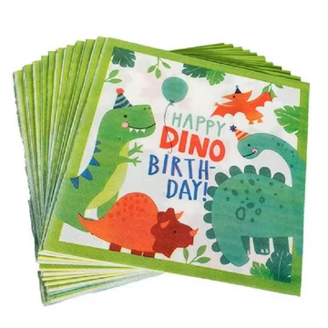 Dínós party szalvéta 20db-os kiszerelésben