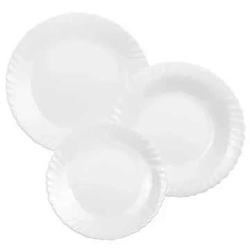 Luminarc Feston Plus étkészlet 18 részes fehér