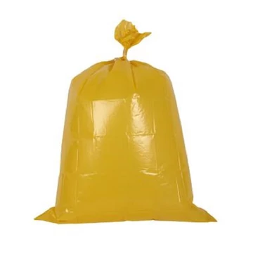 Sárga színű szemeteszsák 120L 70x110cm 25db-os kiszerelésben 15MY 51090191