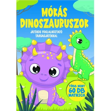 Mókás dinoszauruszok foglalkoztató