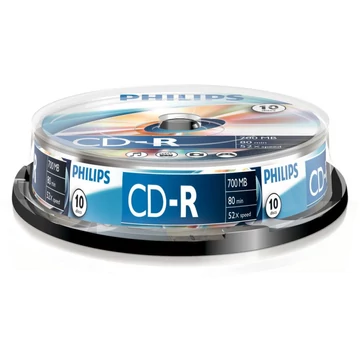 Philips CD-R80CBx10 cake