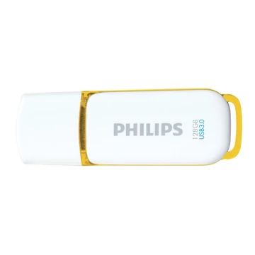 Philips Pendrive USB 3.0 128GB Snow Edition fehér-sárga