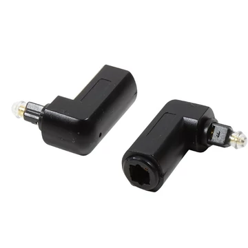 Logilink Audio adapter, 90°, Toslink plug - jack