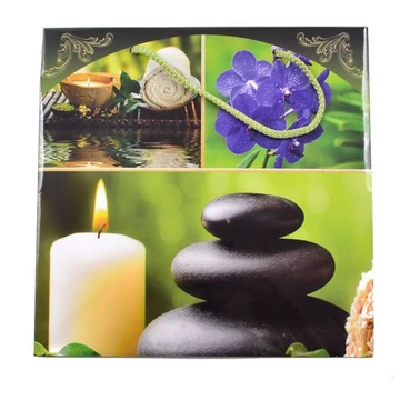 Gyertyás közepes lakk ajándéktáska /600/