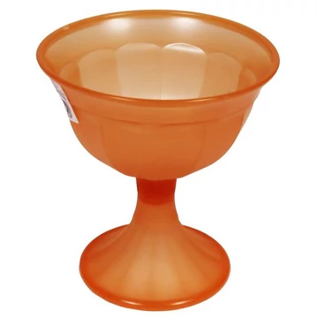 Műanyag fagylaltos kehely