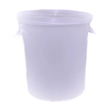 Átlátszó dézsa + tető 45L