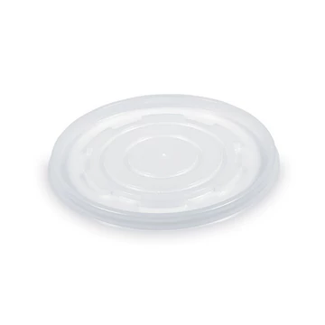 Eldobható műanyag tető kerek tálakra 340-680ml 50db 75401