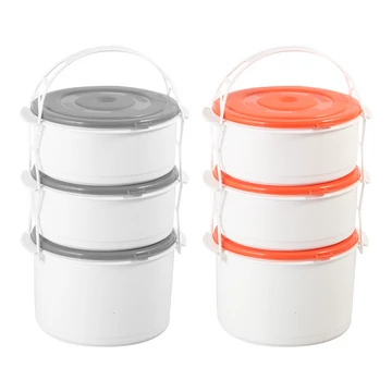 2+1-es ételhordó szett többféle színben