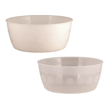 Kis méretű gyúrótál műanyag edény 16*7 cm