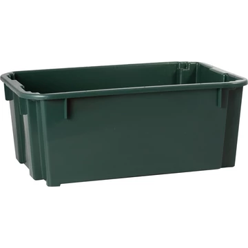 Műanyag húsos láda II. osztály kétféle színben