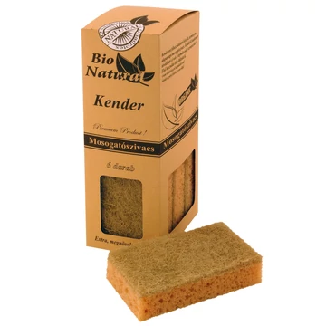 Mosogató szivacs bio kender 6db