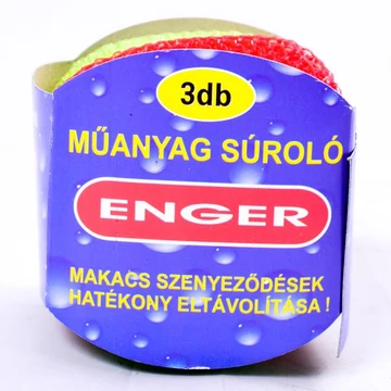 Műanyag dörzsi 3db