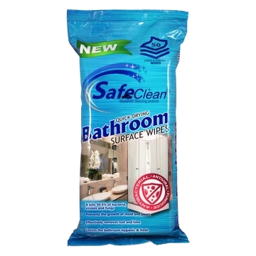 Safe Clean törlőkendő fürdőszobai 50db