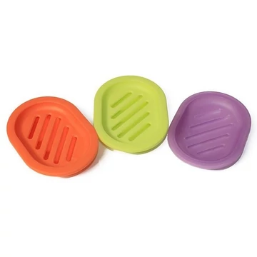 Rácsos műanyag szappantartó többféle változatban