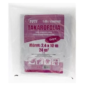 Tuti extra takarófólia 24m2, 2,4x10m