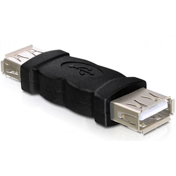 Delock Adapter nemváltó USB-A apa - USB-A apa