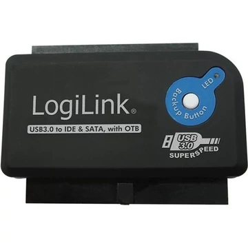 LogiLink USB 3.0 - IDE és SATA Adapter OTB-vel