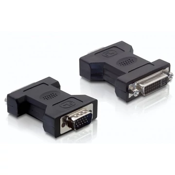 Delock Adapter DVI 24+5 anya > VGA 15 tűs apa