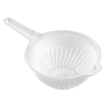 Nyeles műanyag tészta szűrő 21x34,5x9,5cm 400227