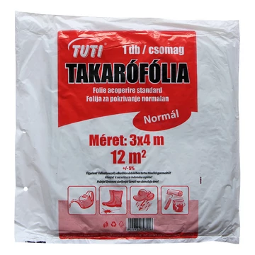 Tuti takarófólia 12m2