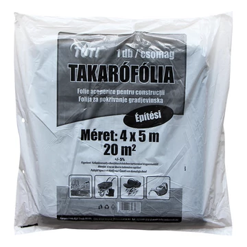 Tuti építési takarófólia 20m2