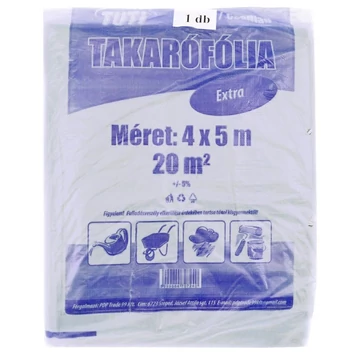 Tuti extra takarófólia 20m2