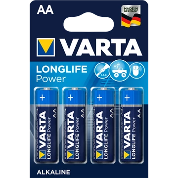 Varta AA elem 4 db-os kiszerelésben LR6