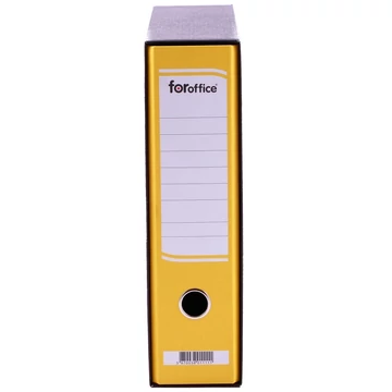Foroffice tokos iratrendező A/4-es méretben sárga színben
